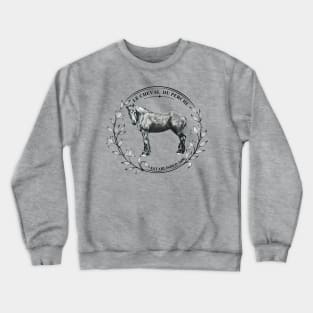 French Percheron Horse Crewneck Sweatshirt